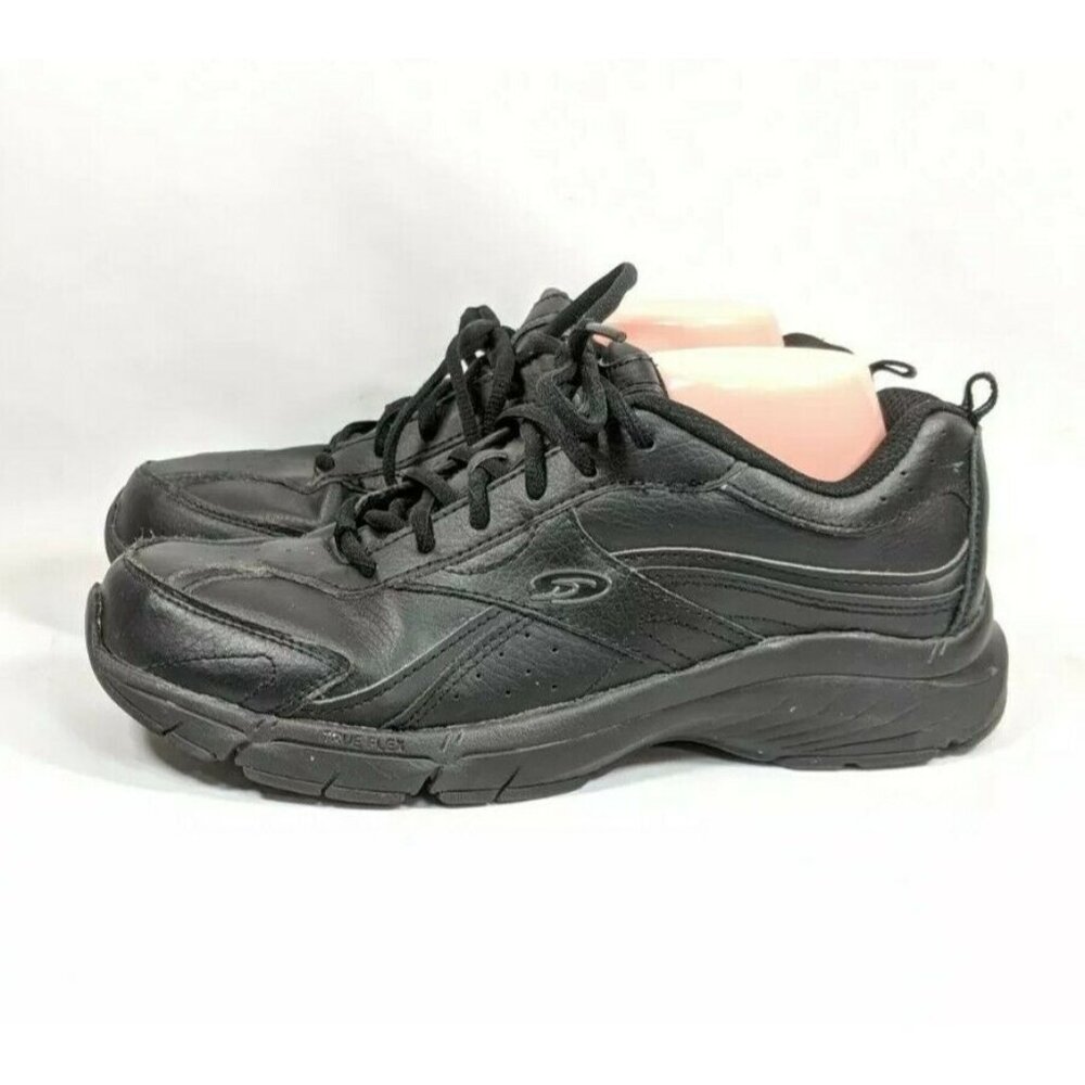 Dr Scholl's Walking Shoes Women's Size 9.5 Med Black Leather Lightweight - Picture 5 of 8